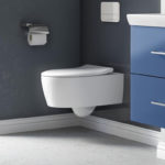 Подвесной унитаз Villeroy & Boch AVENTO 5656RS01 безободковый цвет белый с сиденьем-фото3