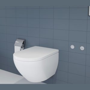 Клавиша смыва SPHERA 605264 пневматика цвет Хром-фото2