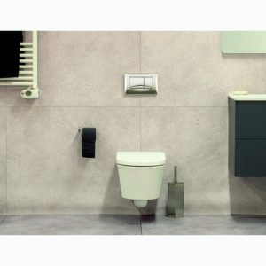Клавиша смыва RIVER 638506 механика цвет Матовый хром-фото2