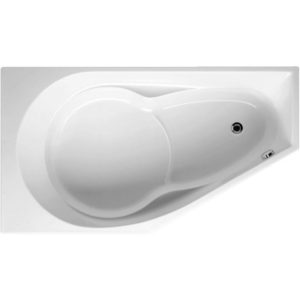 Акриловая ванна ассиметричная 160x90 RIHO YUKON B008001005-фото2