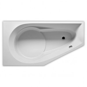 Ванна акриловая с панелью ассиметричная 160x90 RIHO YUKON plug&play B008012005-фото3