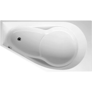 Акриловая ванна ассиметричная 160x90 RIHO YUKON B009001005-фото2