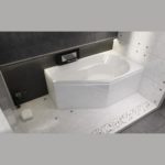 Акриловая ванна ассиметричная 160x90 RIHO YUKON B009001005-фото7