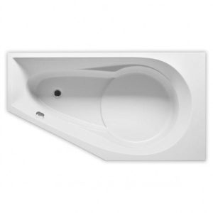 Ванна акриловая с панелью ассиметричная 160x90 RIHO YUKON plug&play B009012005-фото3