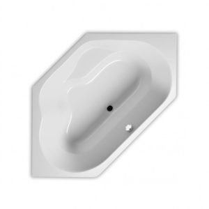 Ванна акриловая с панелью угловая 145x145 RIHO WINNIPEG plug&play B010011005-фото3