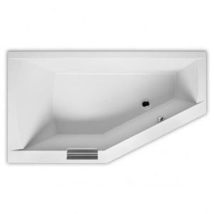 Ванна акриловая с панелью ассиметричная 160x90 RIHO GETA plug&play B030009005-фото3
