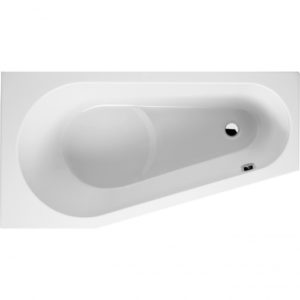 Акриловая ванна ассиметричная 160x80 RIHO DELTA R B068001005-фото2