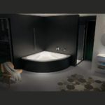 Акриловая ванна угловая 140x140 RIHO NEO B076001005-фото4