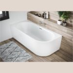 Акриловая ванна ассиметричная 180x84 RIHO DESIRE CORNER B087001105 белый матовый-фото4