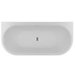 Акриловая ванна пристенная 180x84 RIHO DESIRE BACK2WALL B089001105 белый матовый-фото2