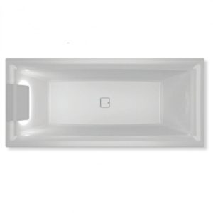 Акриловая ванна с подсветкой прямоугольная 180x80 RIHO STILL SQUARE LED B099004005-фото2