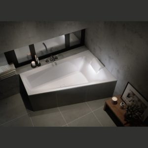 Акриловая ванна с подсветкой ассиметричная 170x110 RIHO STILL SMART LED B102003005-фото3
