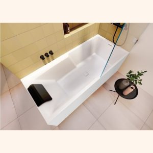 Ванна акриловая с панелью прямоугольная 180x80 RIHO STILL SHOWER plug&play B103010005-фото2