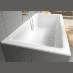 Акриловая ванна прямоугольная 160x70 RIHO RETHINK CUBIC B104013005-фото4