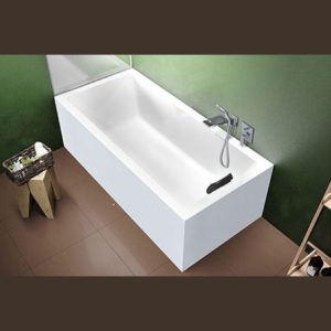 Ванна акриловая с панелью прямоугольная RIHO RETHINK CUBIC 180x90-фото2