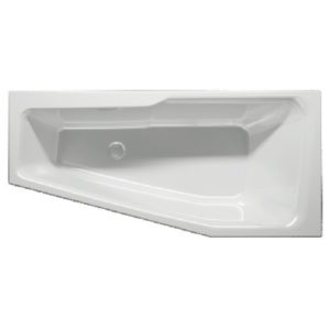 Акриловая ванна ассиметричная 160x75 RIHO RETHINK SPACE B112006005-фото2