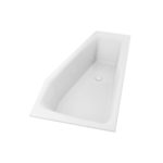 Акриловая ванна ассиметричная 170x90 RIHO RETHINK SPACE B114001005-фото5