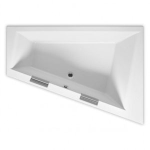 Ванна акриловая с панелью ассиметричная 180x130 RIHO DOPPIO RIGHT plug&play BD4400500000000-фото3