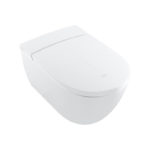 Унитаз функция биде подвесной Villeroy & Boch ViClean V0E200R1 цвет белый CeramicPlus-фото1