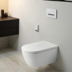Унитаз функция биде подвесной Villeroy & Boch ViClean V0E200R1 цвет белый CeramicPlus-фото4