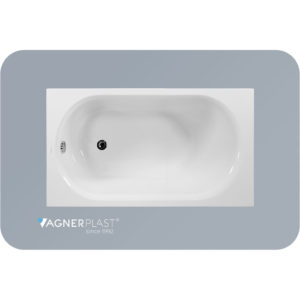 Ванна прямоугольная акриловая 140x70 Vagnerplast Kasandra белая-фото1