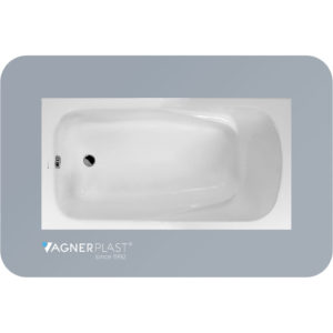 Ванна прямоугольная акриловая 150x70 Vagnerplast Aronia белая-фото1
