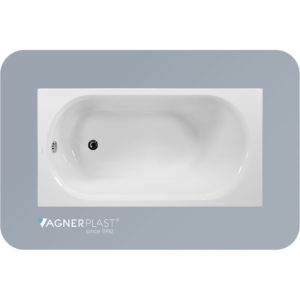 Ванна прямоугольная акриловая 150x70 Vagnerplast Kasandra белая-фото1