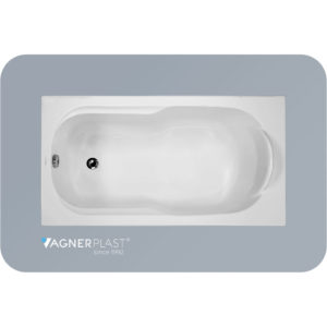 Ванна прямоугольная акриловая 150x70 Vagnerplast Nymfa белая-фото1