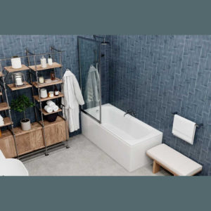 Ванна прямоугольная акриловая 160x75 Vagnerplast Ebony белая-фото2