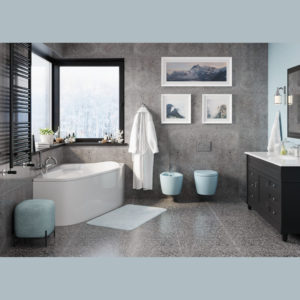 Ванна ассиметричная акриловая 160x105 Vagnerplast Selena right белая-фото2