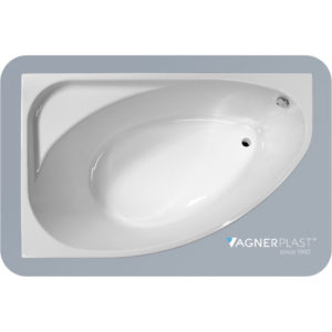 Ванна ассиметричная акриловая 170x110 Vagnerplast Hapi left белая-фото1