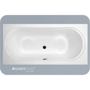 Ванна прямоугольная акриловая 180x80 Vagnerplast Briana белая-фото1