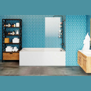 Ванна прямоугольная акриловая 180x80 Vagnerplast Hera белая-фото2