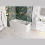 Ванна прямоугольная акриловая 180x80 Vagnerplast Veronela белая-фото3