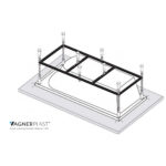Каркас к ваннам VAGNERPLAST 180x80 VPK18080-фото2