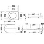 Сиденье с крышкой для унитаза Duravit Qatego 0026890000 SoftClose-фото2