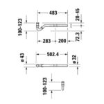 Сифон для биде Duravit 0050270000-фото2