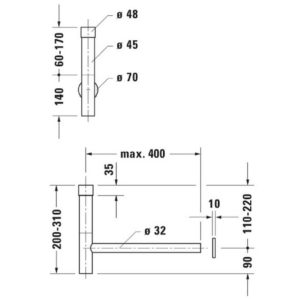 Сифон для раковины Duravit 0050361000-фото2