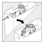 Комплект для подключения воды к бачку сзади Duravit 0075081000-фото3
