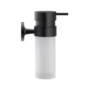 Дозатор жидкого мыла настенный Duravit Starck T 0099354600 черный матовый-фото1