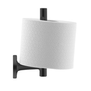 Бумагодержатель для запасного рулона Duravit Starck T 0099394600 черный матовый-фото1