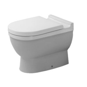 Чаша приставного унитаза Duravit Starck 3 0124090000 белый-фото1