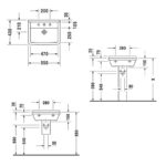 Раковина Duravit Starck 3 0300550000 550х430 мм цвет белый-фото2