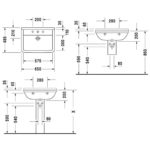 Раковина Duravit Starck 3 0300650000 650х485 мм цвет белый-фото2