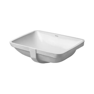 Раковина встраиваемая снизу Duravit Starck 3 0305490000 490х365 мм цвет белый-фото1