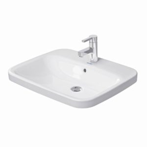 Раковина встраиваемая сверху Duravit DuraStyle 0374620000 615х495 мм цвет белый-фото1