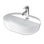 Раковина накладная Duravit Luv 0380500000 500х350 мм цвет белый-фото1