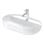Раковина накладная Duravit Luv 0380700000 700х400 мм цвет белый-фото1