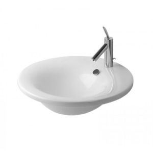 Раковина мебельная Duravit Starck 1 0406580000 ⌀ 580 мм цвет белый-фото1