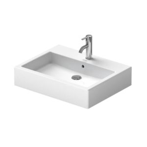 Раковина накладная Duravit Vero 0452600000 595х465 мм цвет белый-фото1